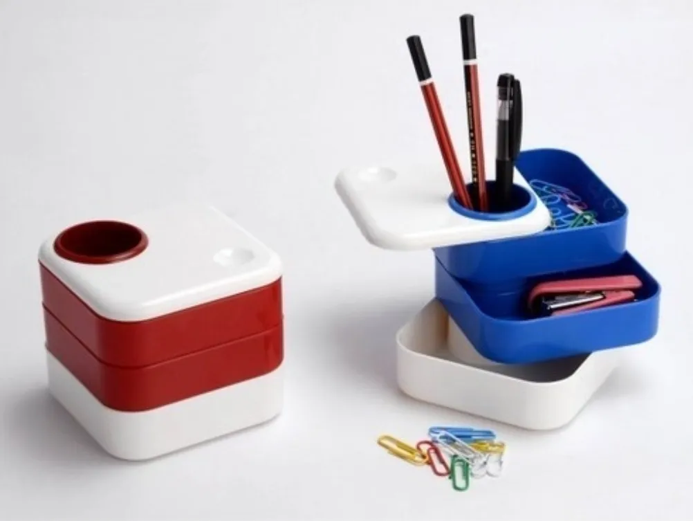 Saya Multi Function Pen Stand, SY-PS07, Multi Utility Desk Organizer, Pack of 1